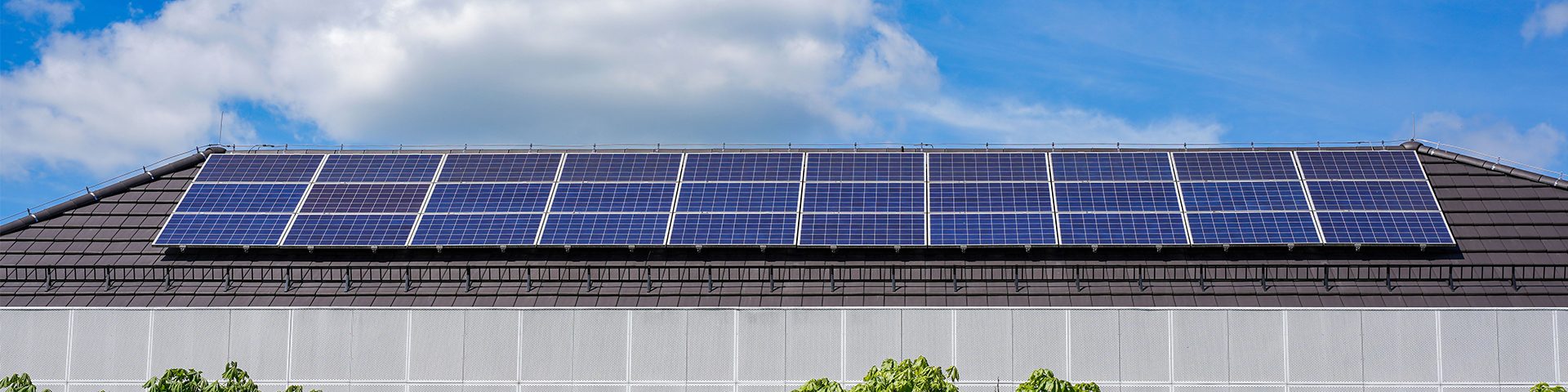 zonnepanelen op een dak